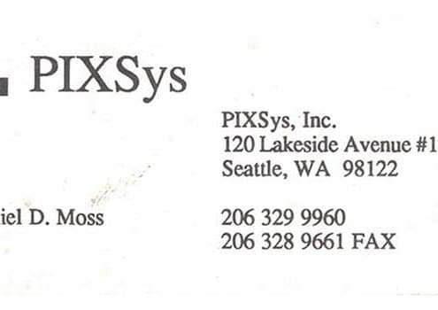 Inventor sistema de edición de vídeo PixSys
